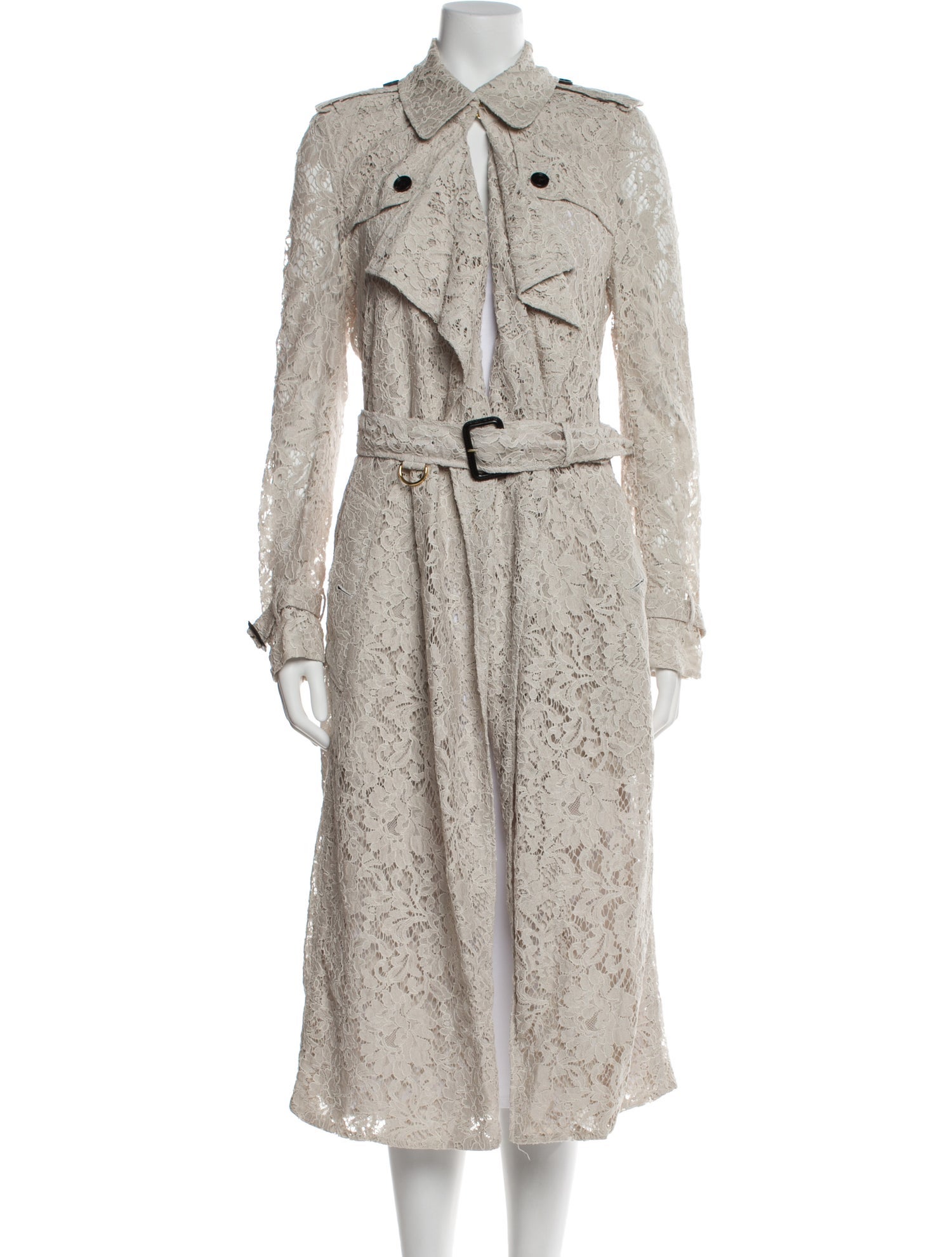 Burberry Lace Pattern Trench Coat w/ Tags