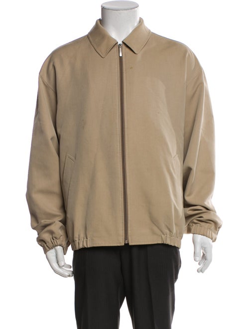 Burberry London Nova Check Pattern Bomber Jacket