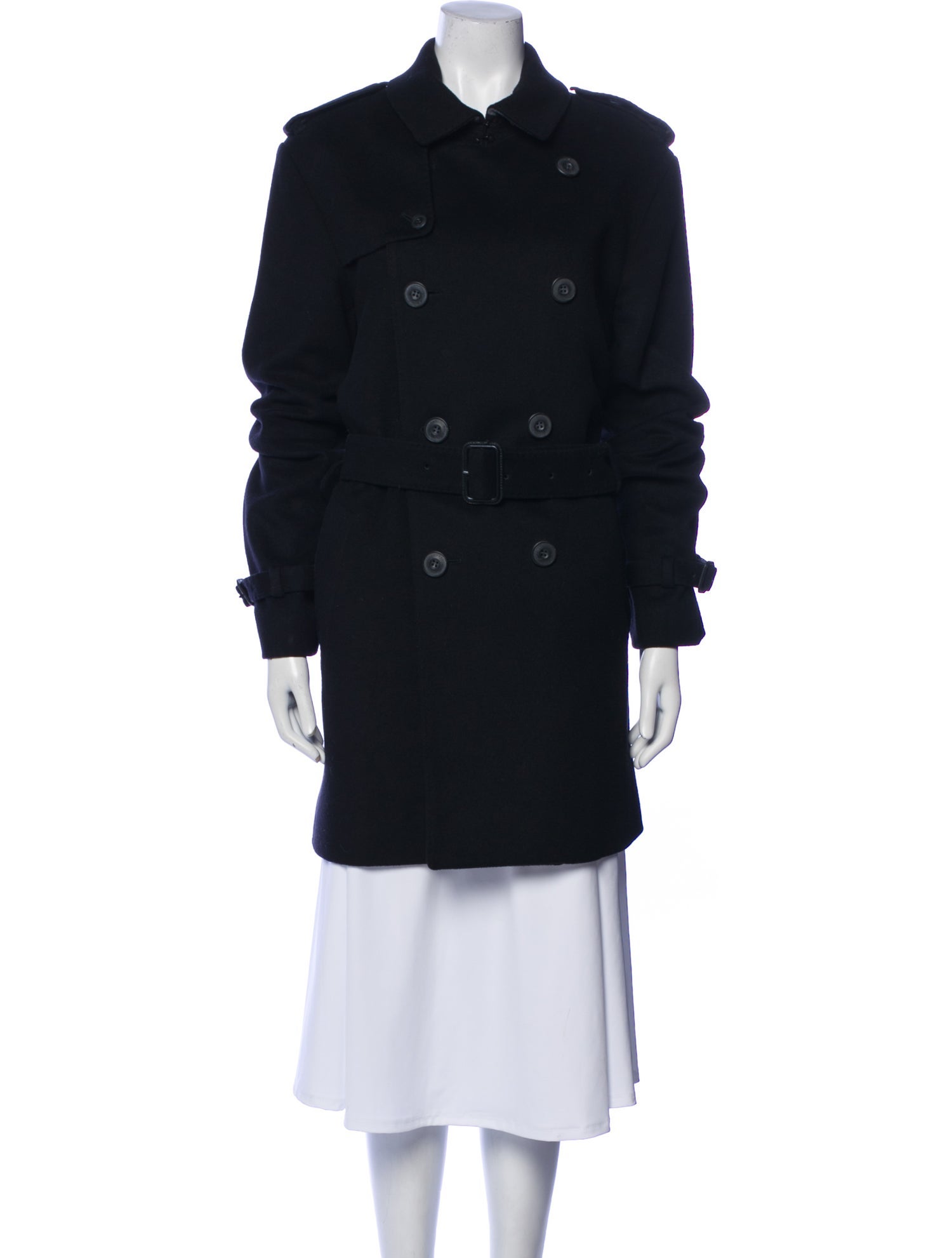 Burberry London Wool Peacoat