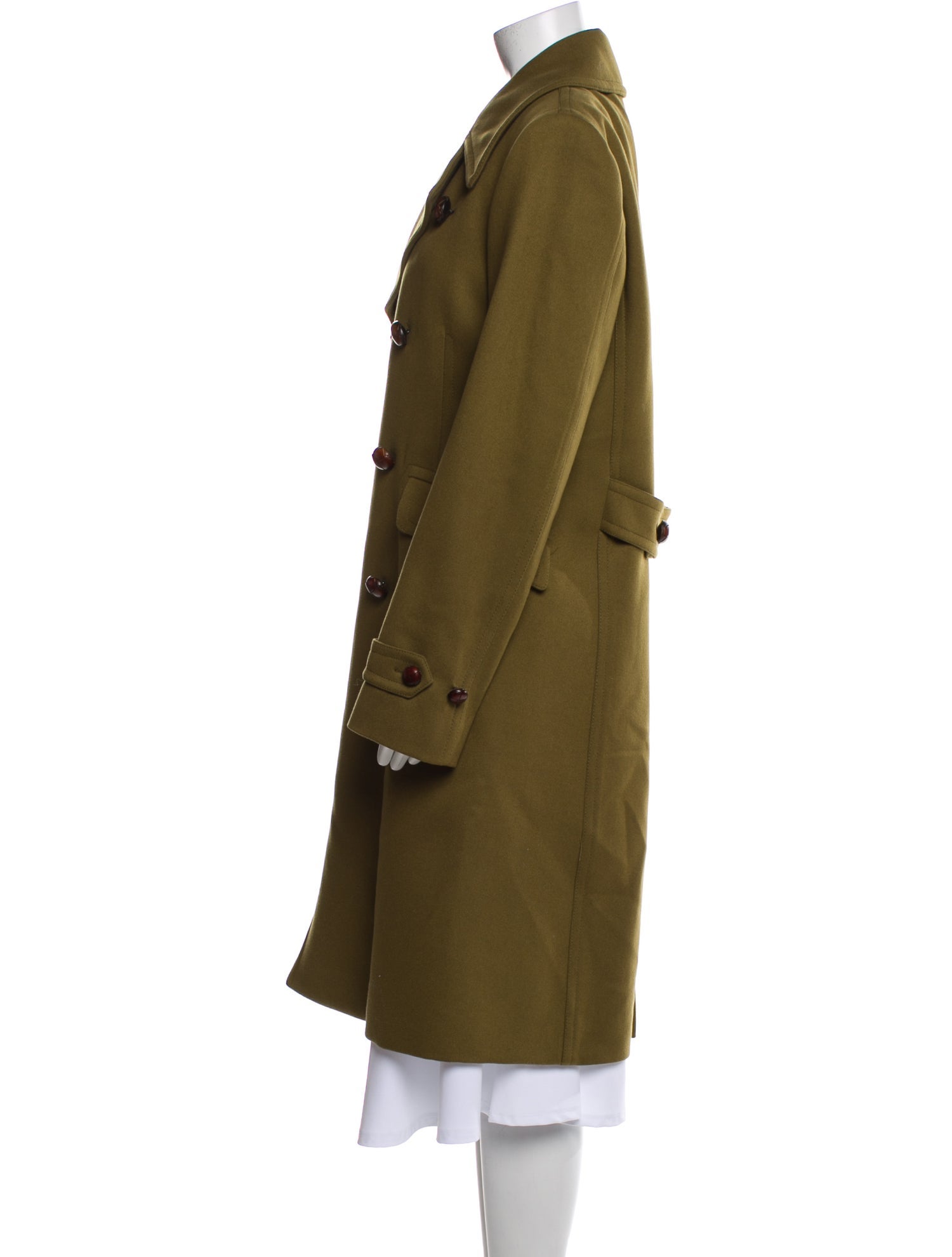 Burberry London Virgin Wool Faux Fur Vest