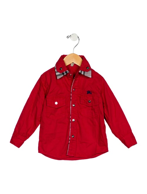 Burberry London Long Sleeve Button Up