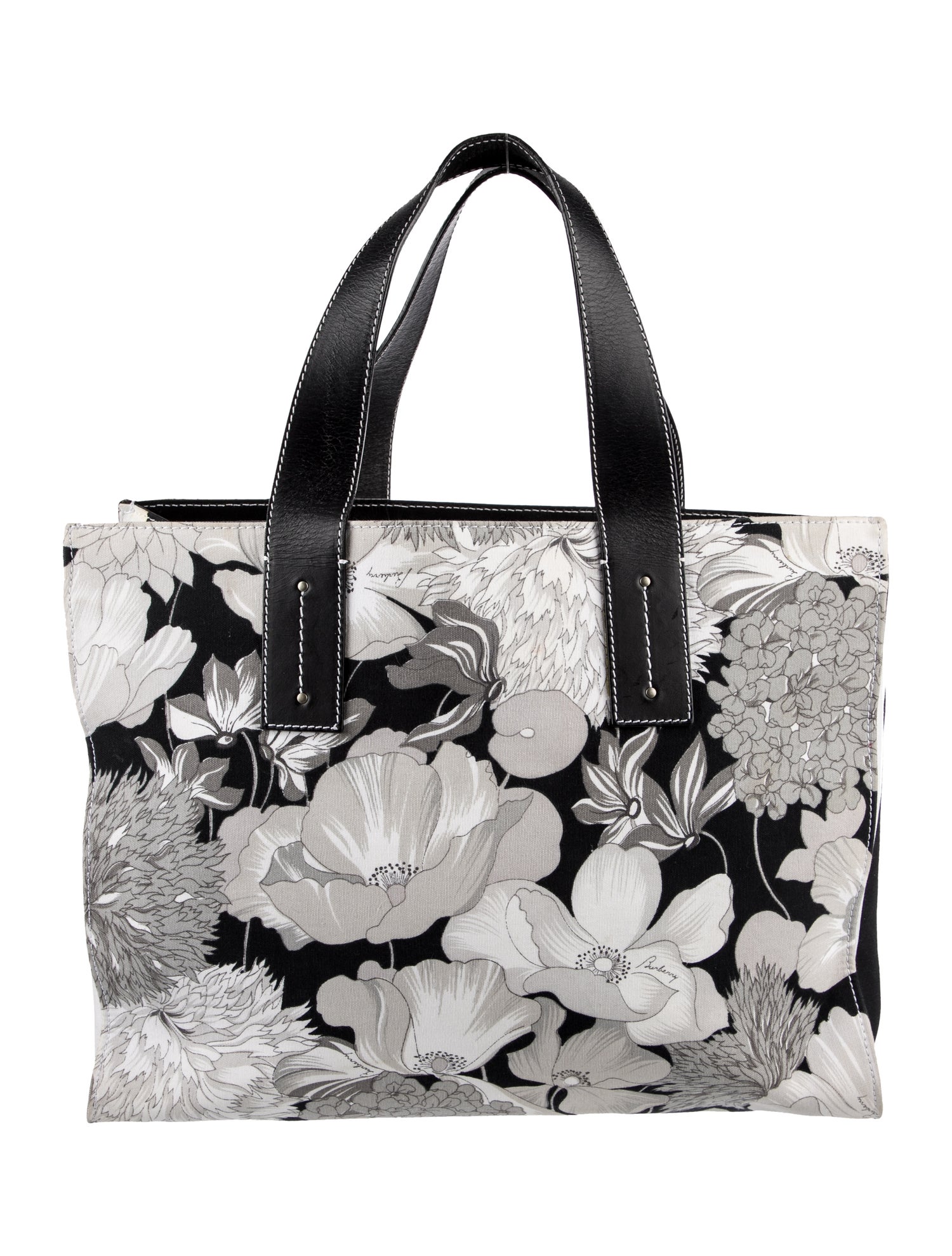 Burberry London Canvas Shoulder Bag