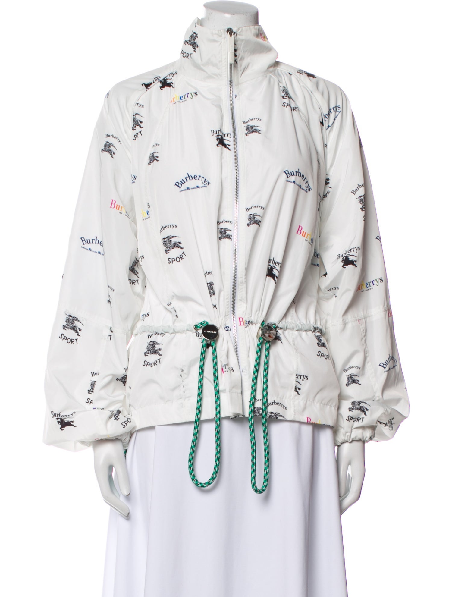 Burberry London Nylon Printed Jacket