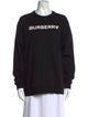Burberry London Graphic Print Crew Neck Sweatshirt