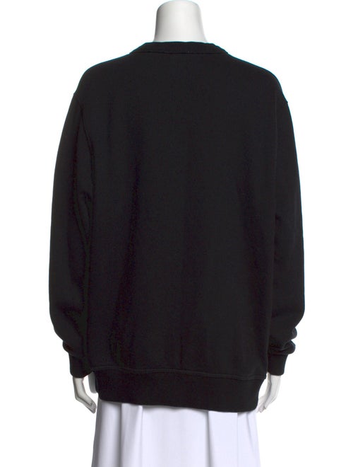 Burberry London Graphic Print Crew Neck Sweatshirt