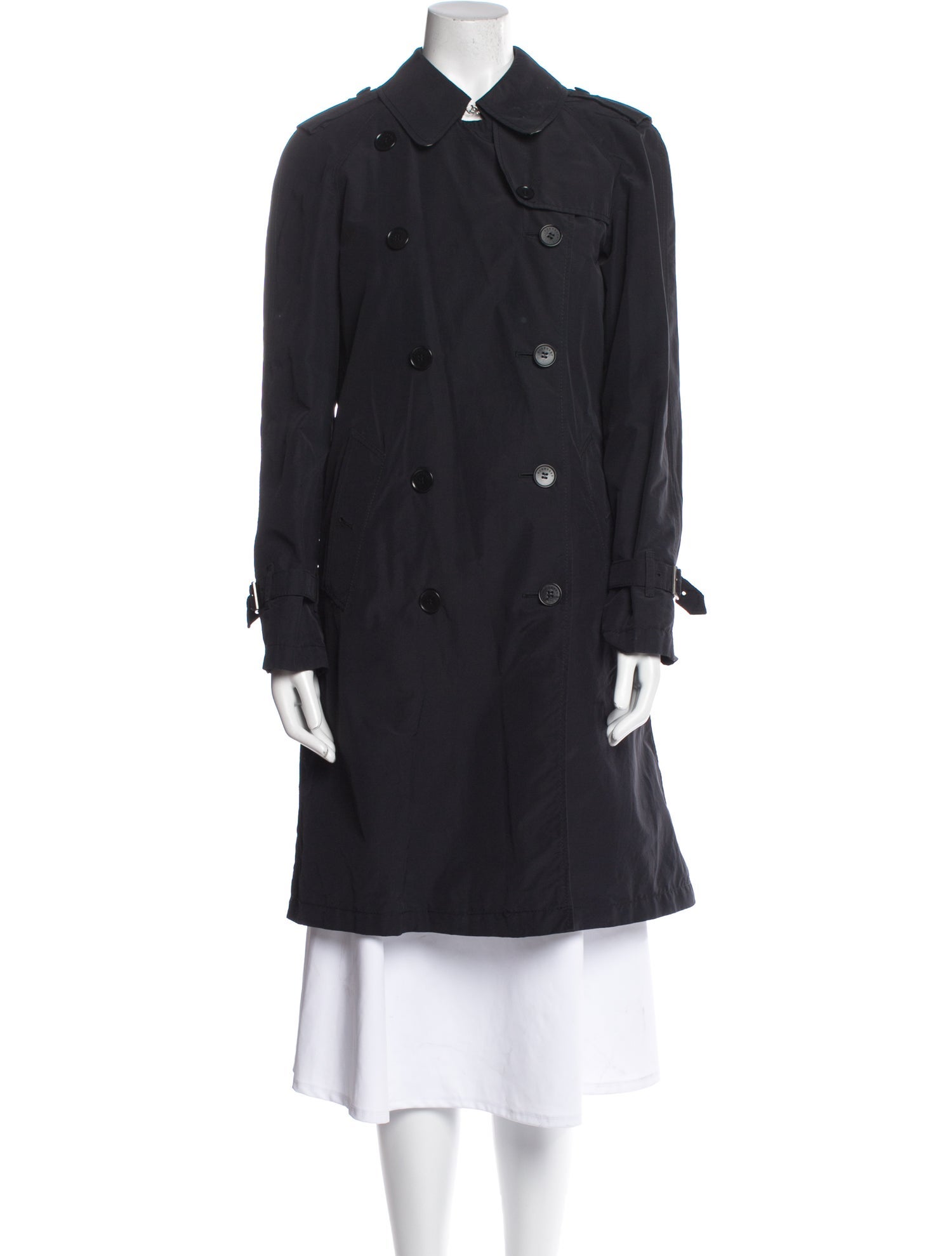 Burberry London Wool Trench Coat