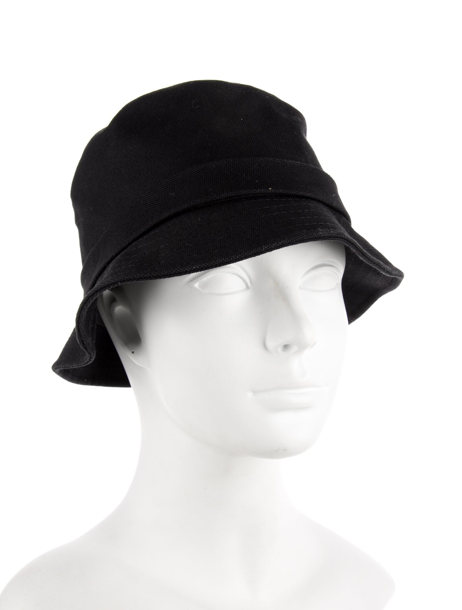 Burberry London Solid Canvas Bucket Hat