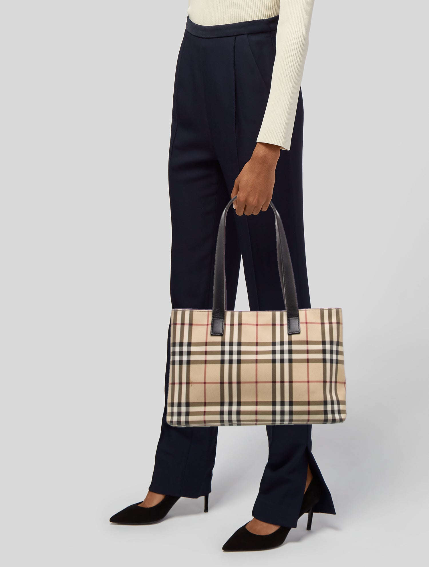 Burberry London Nova Check Tote
