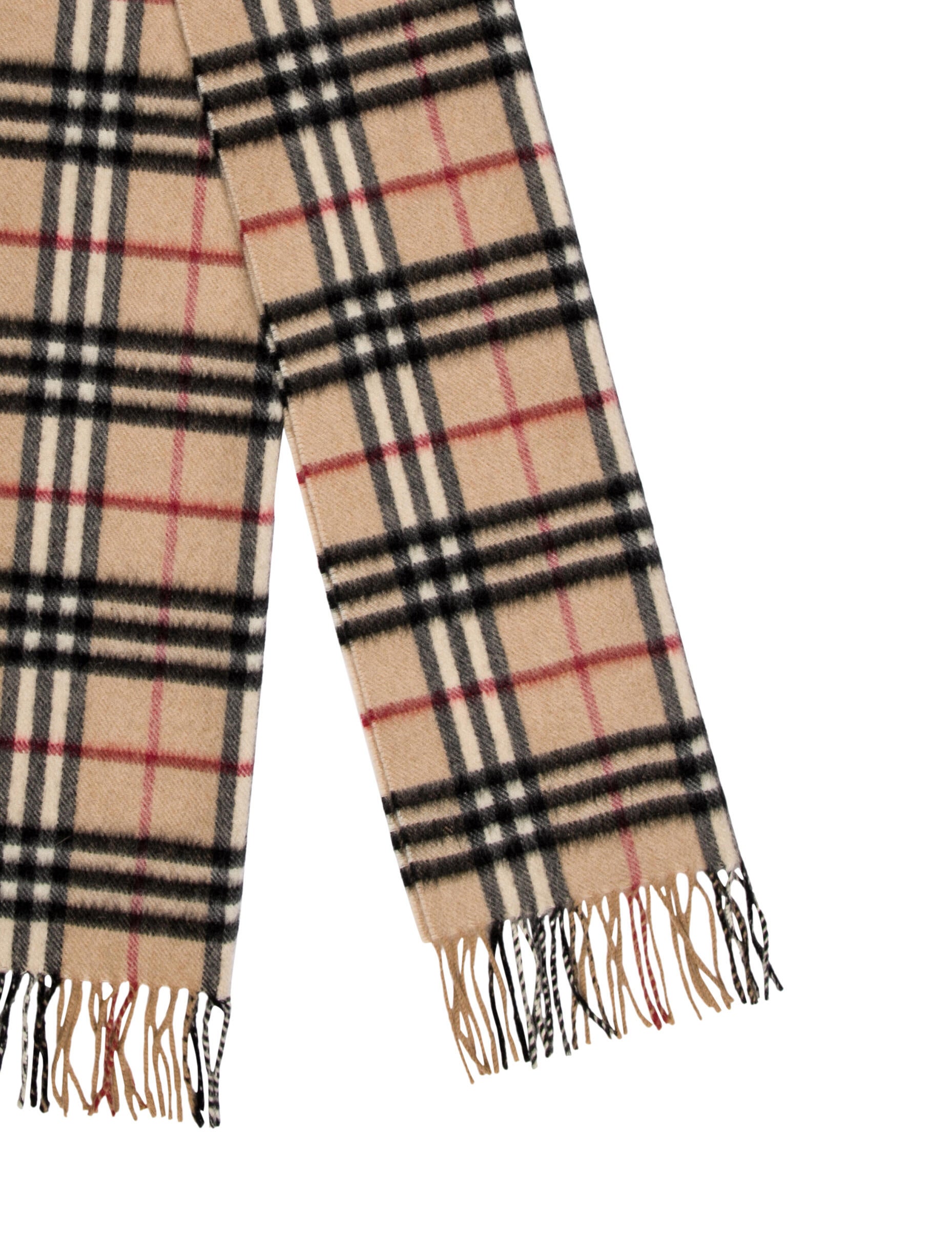 Burberry London Cashmere Striped Scarf