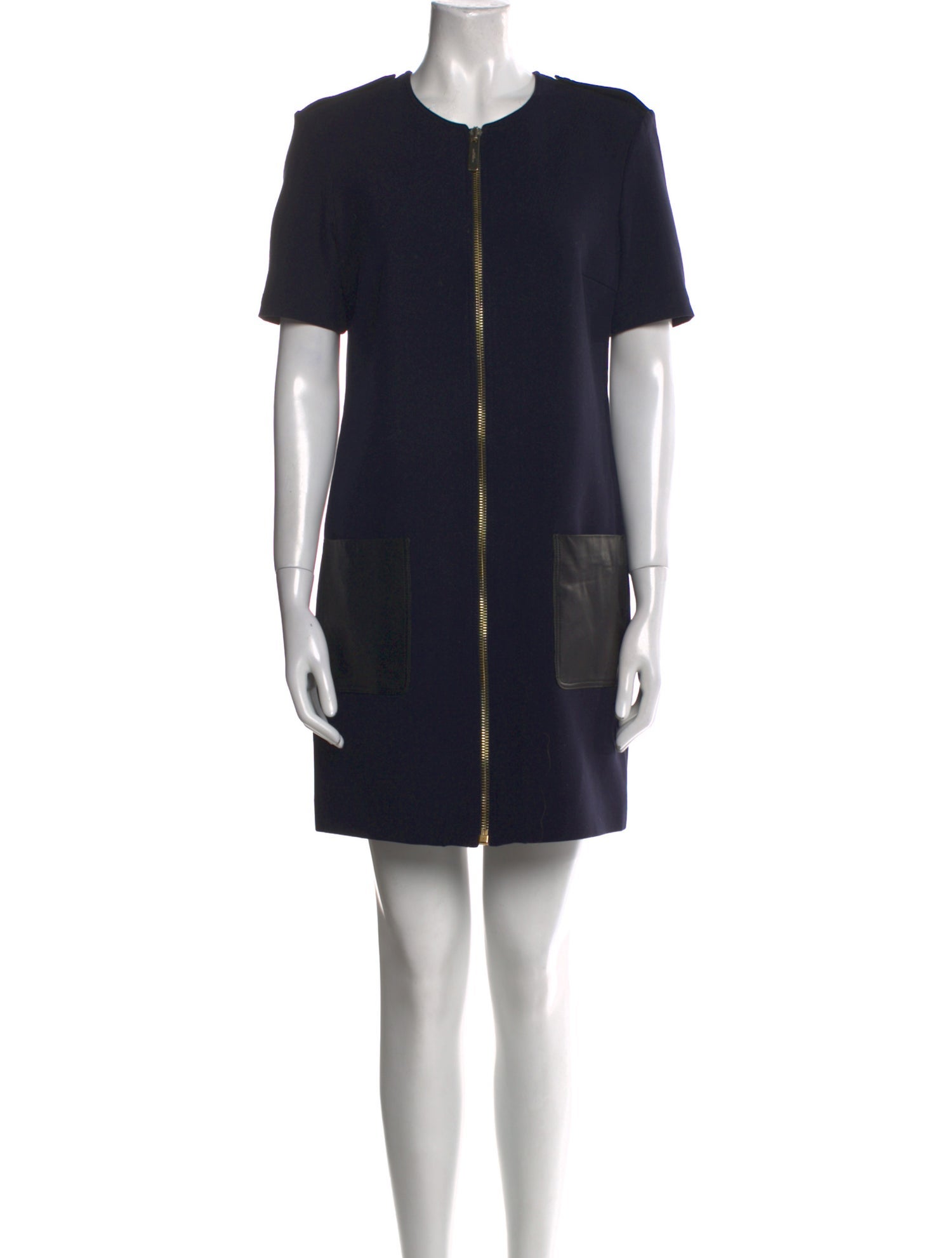 Burberry London Crew Neck Mini Dress