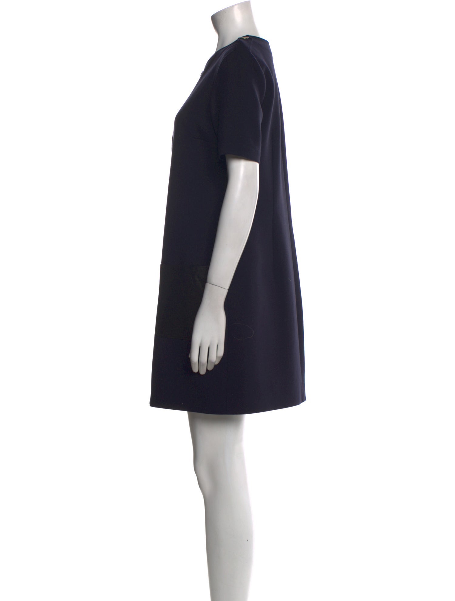 Burberry London Crew Neck Mini Dress