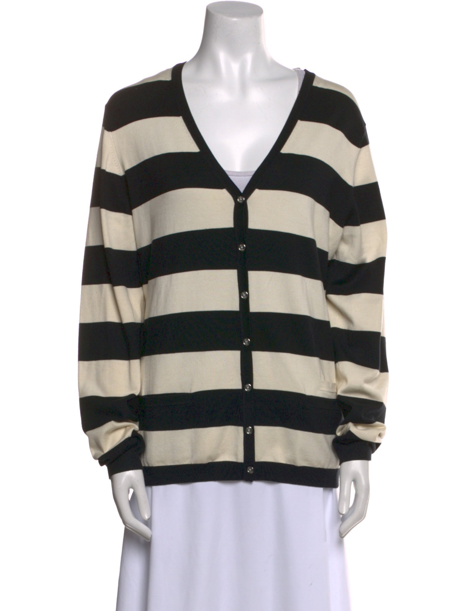 Burberry London Silk Striped Sweater