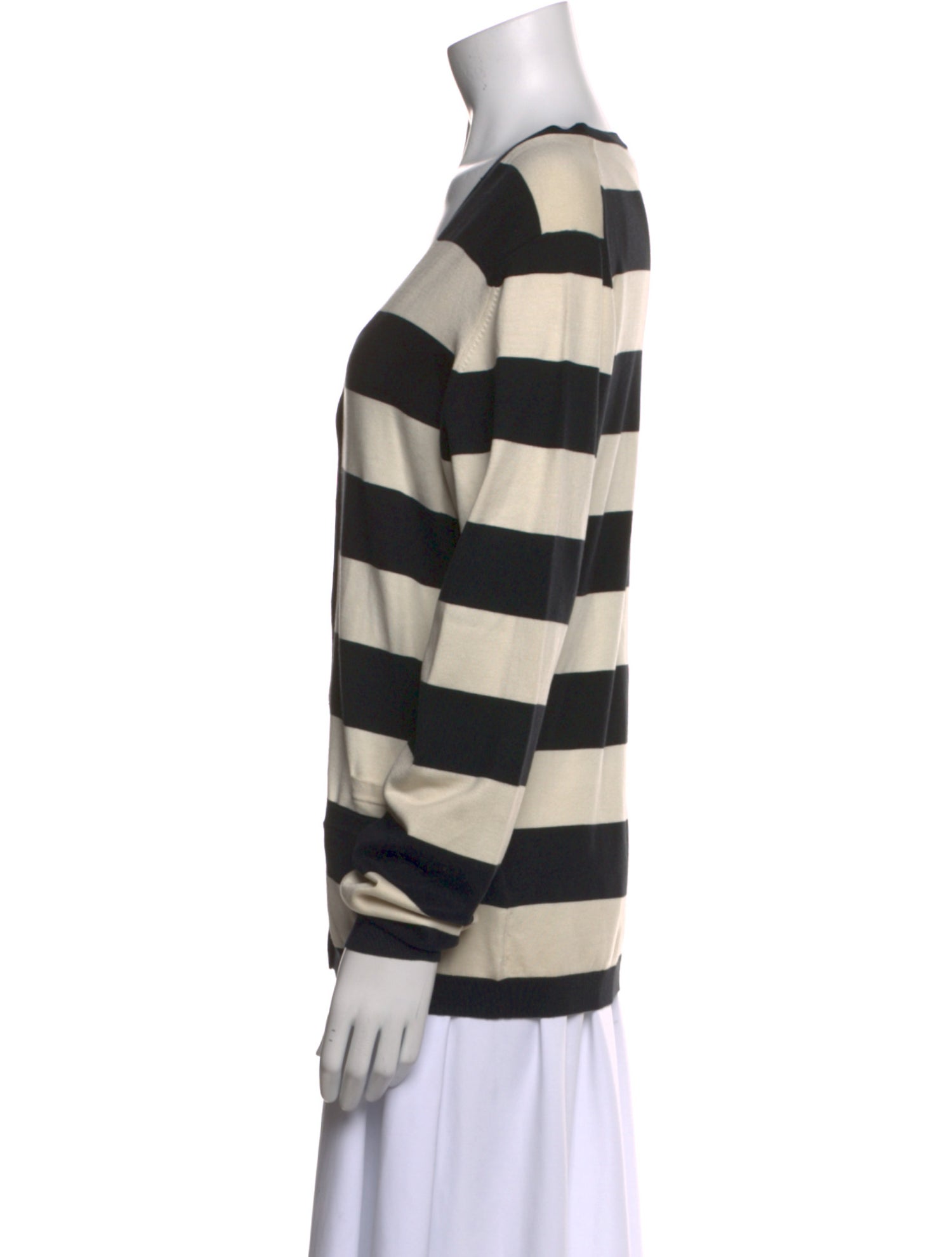 Burberry London Silk Striped Sweater