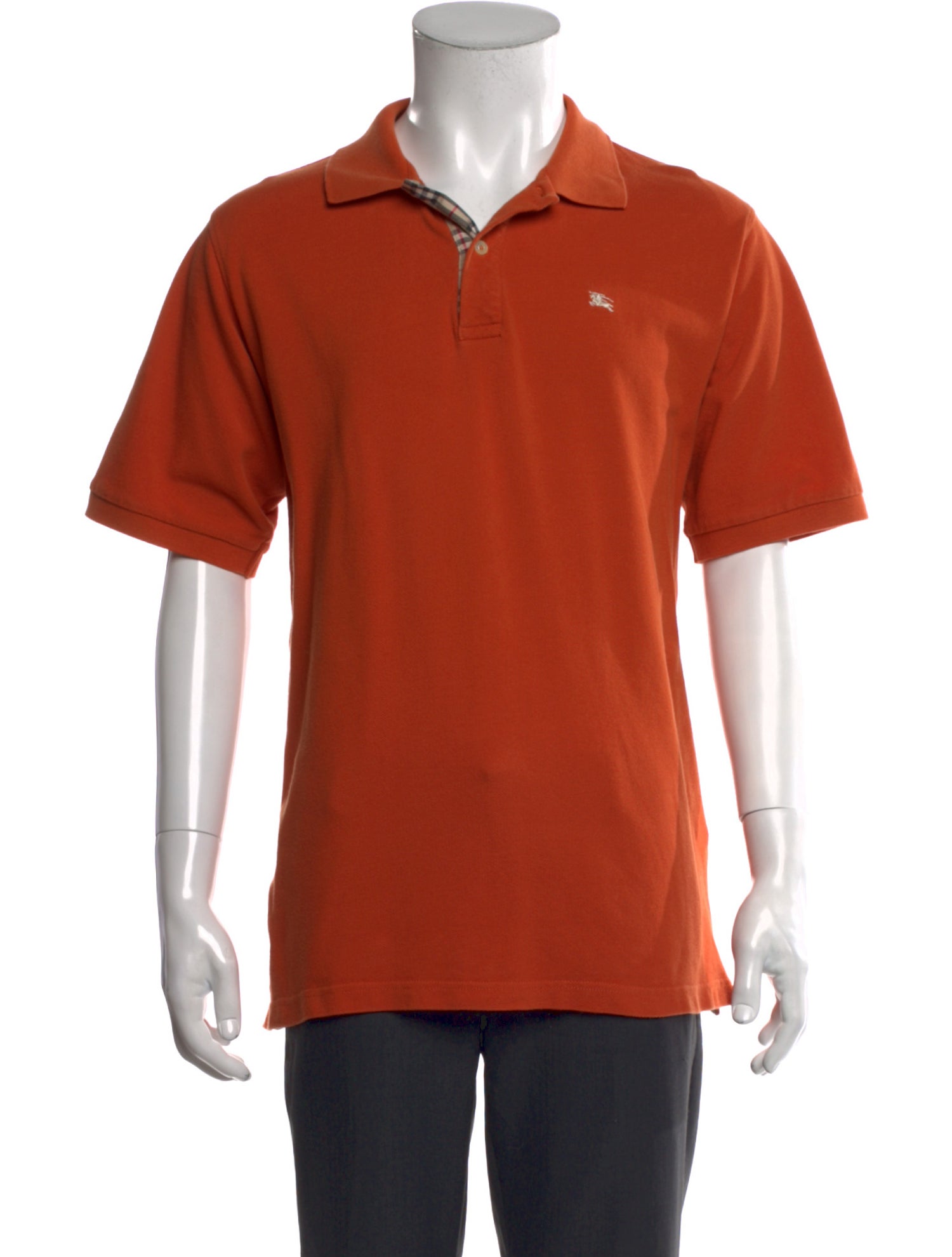 Burberry London Crew Neck Short Sleeve Polo Shirt
