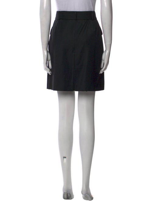 Burberry London Wool Knee-Length Skirt