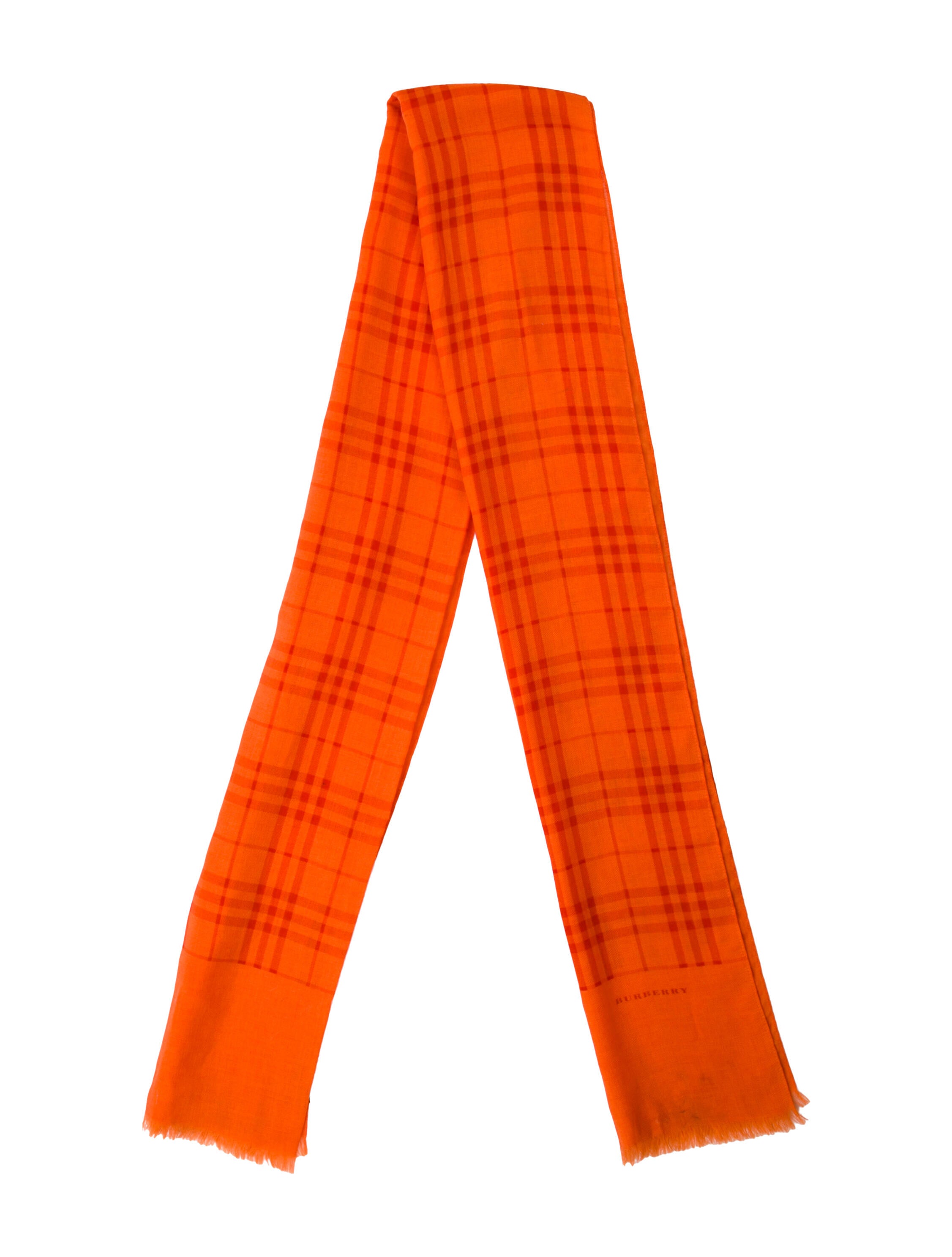 Burberry London Wool House Check Pattern Scarf