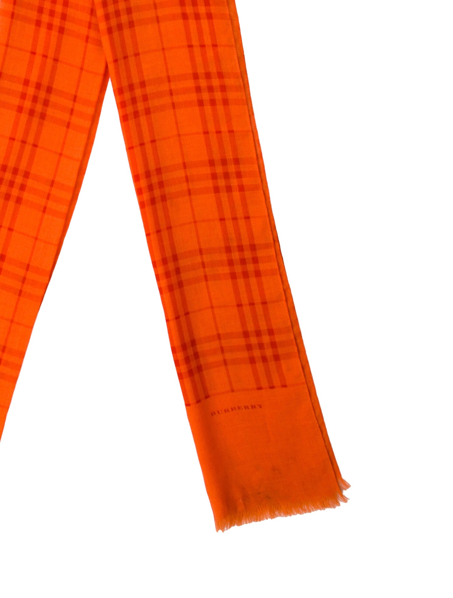 Burberry London Wool House Check Pattern Scarf