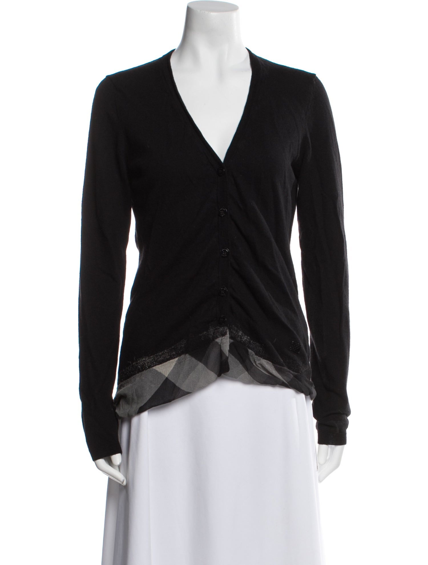 Burberry Wool V-Neck Sweater