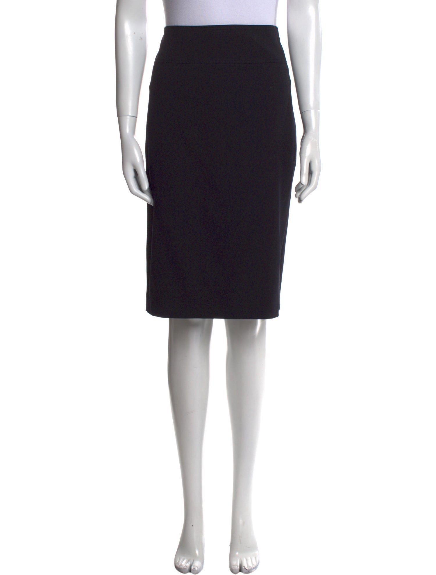 Burberry London Wool Knee-Length Skirt