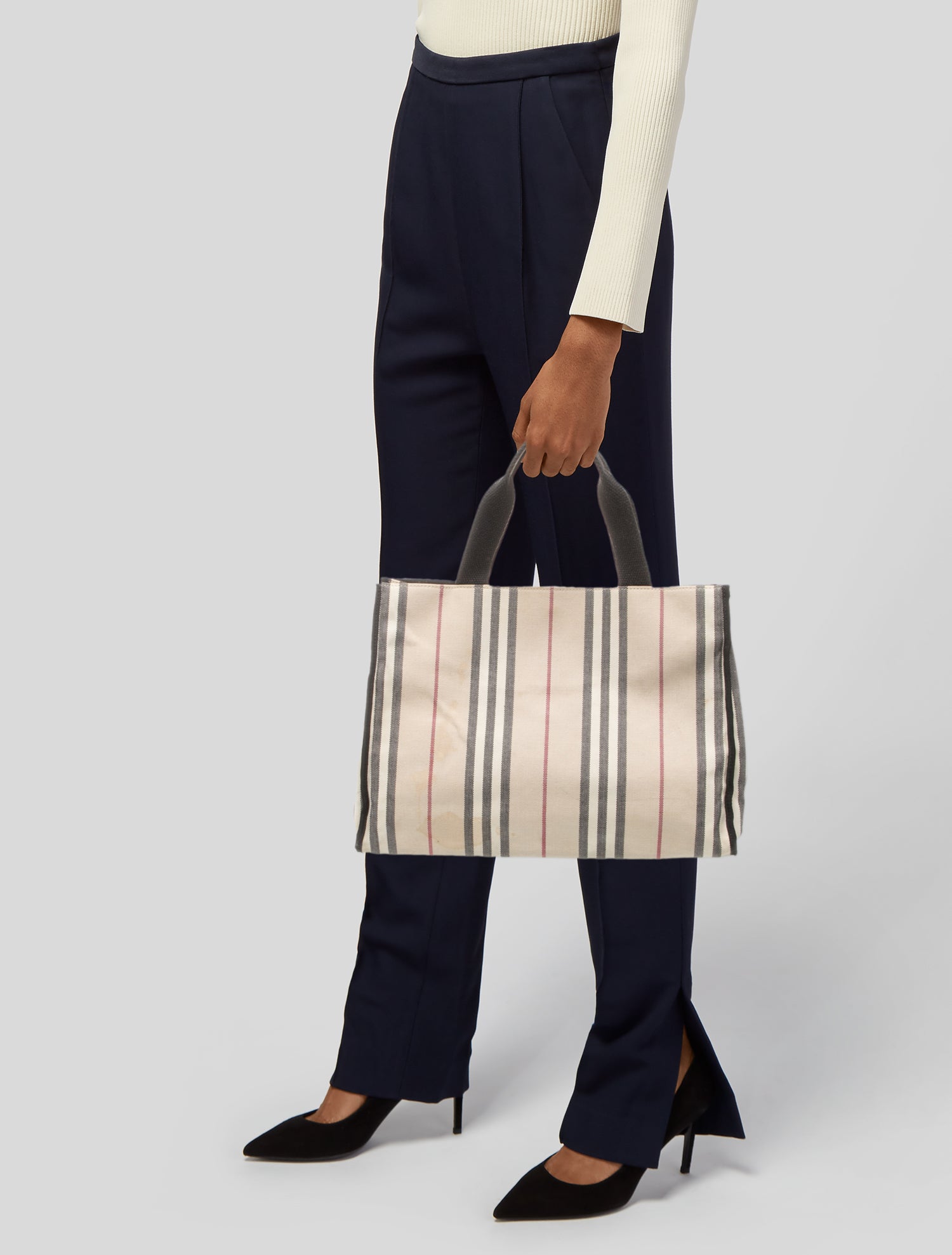 Burberry London Canvas Tote