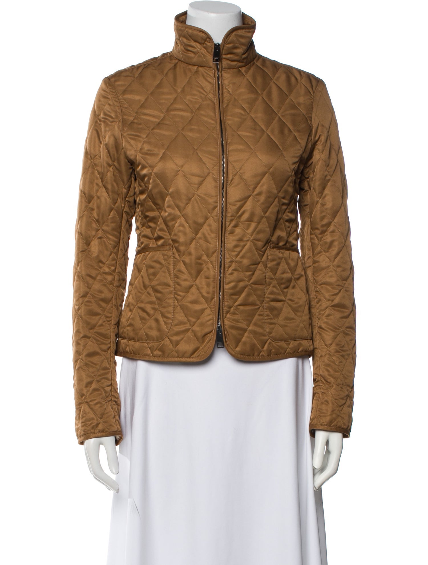 Burberry London Faux Fur Jacket