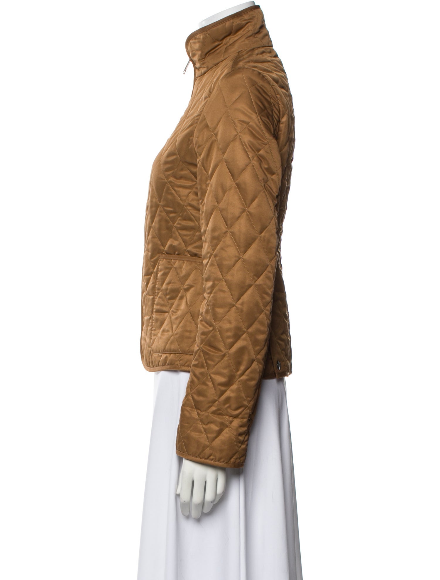 Burberry London Faux Fur Jacket