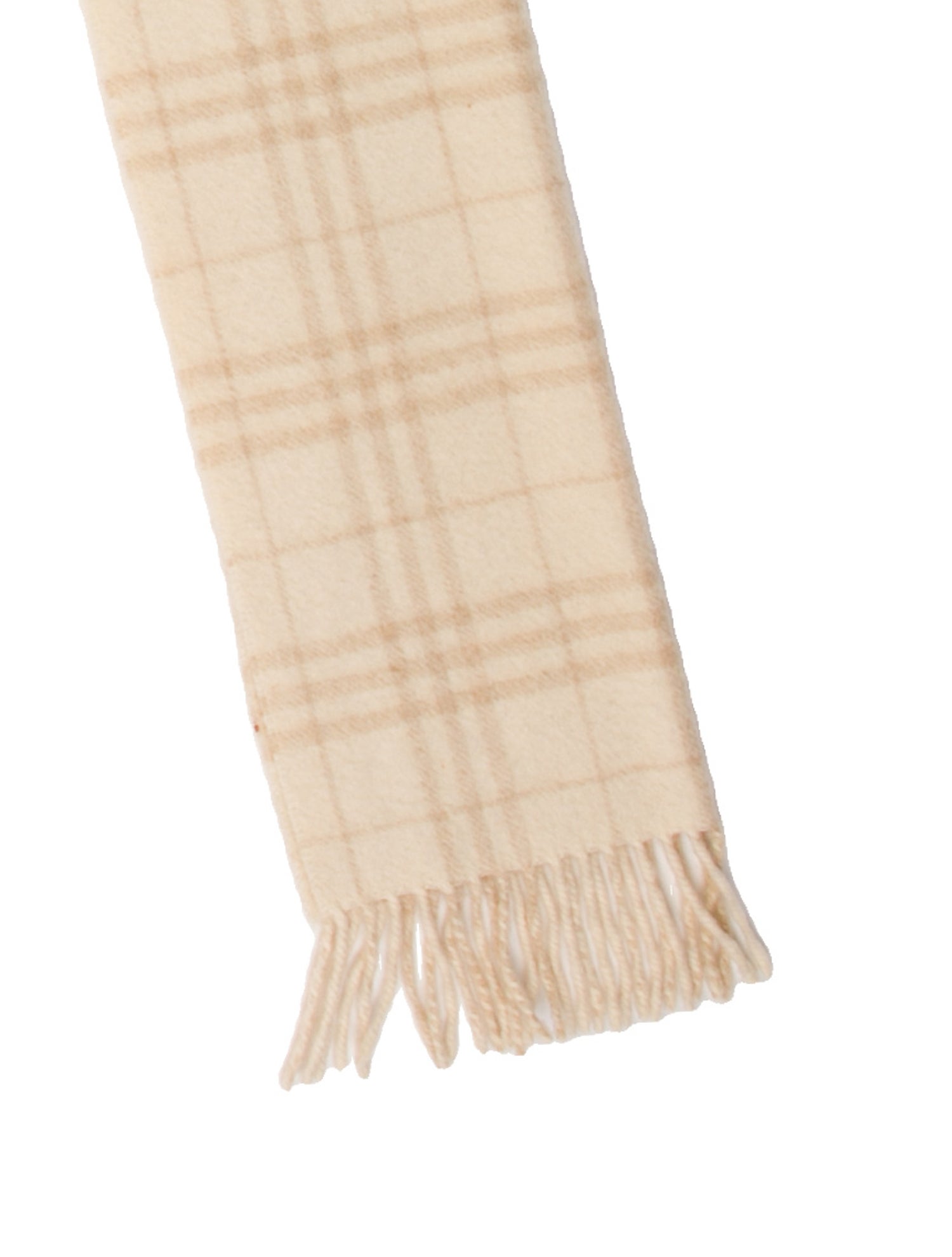 Burberry London Cashmere House Check Pattern Scarf