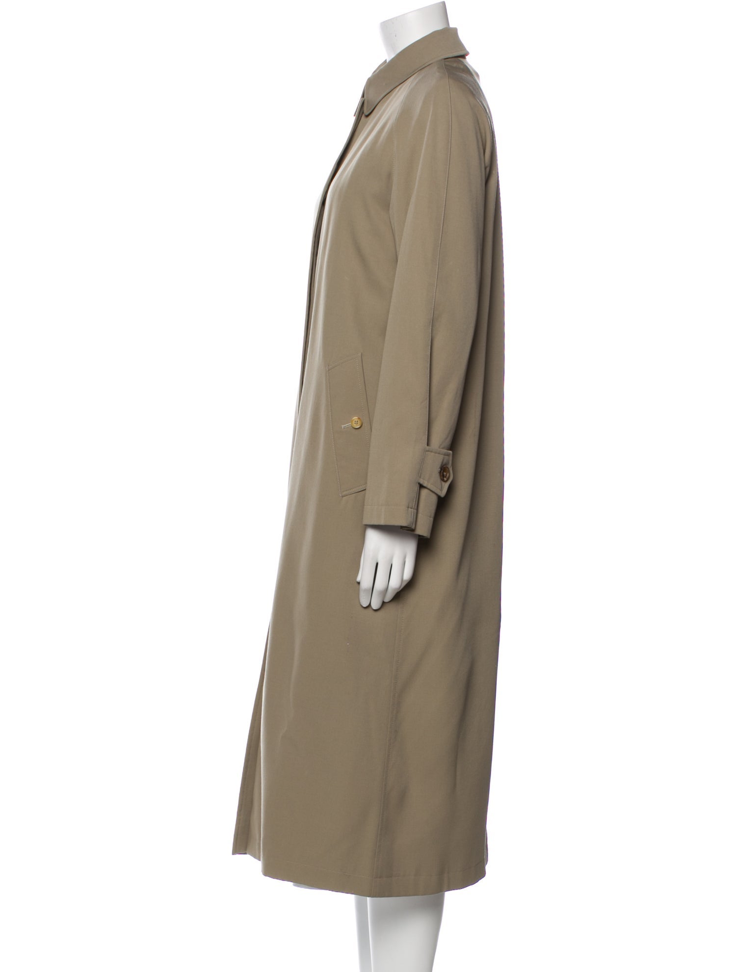 Burberry London Wool Trench Coat