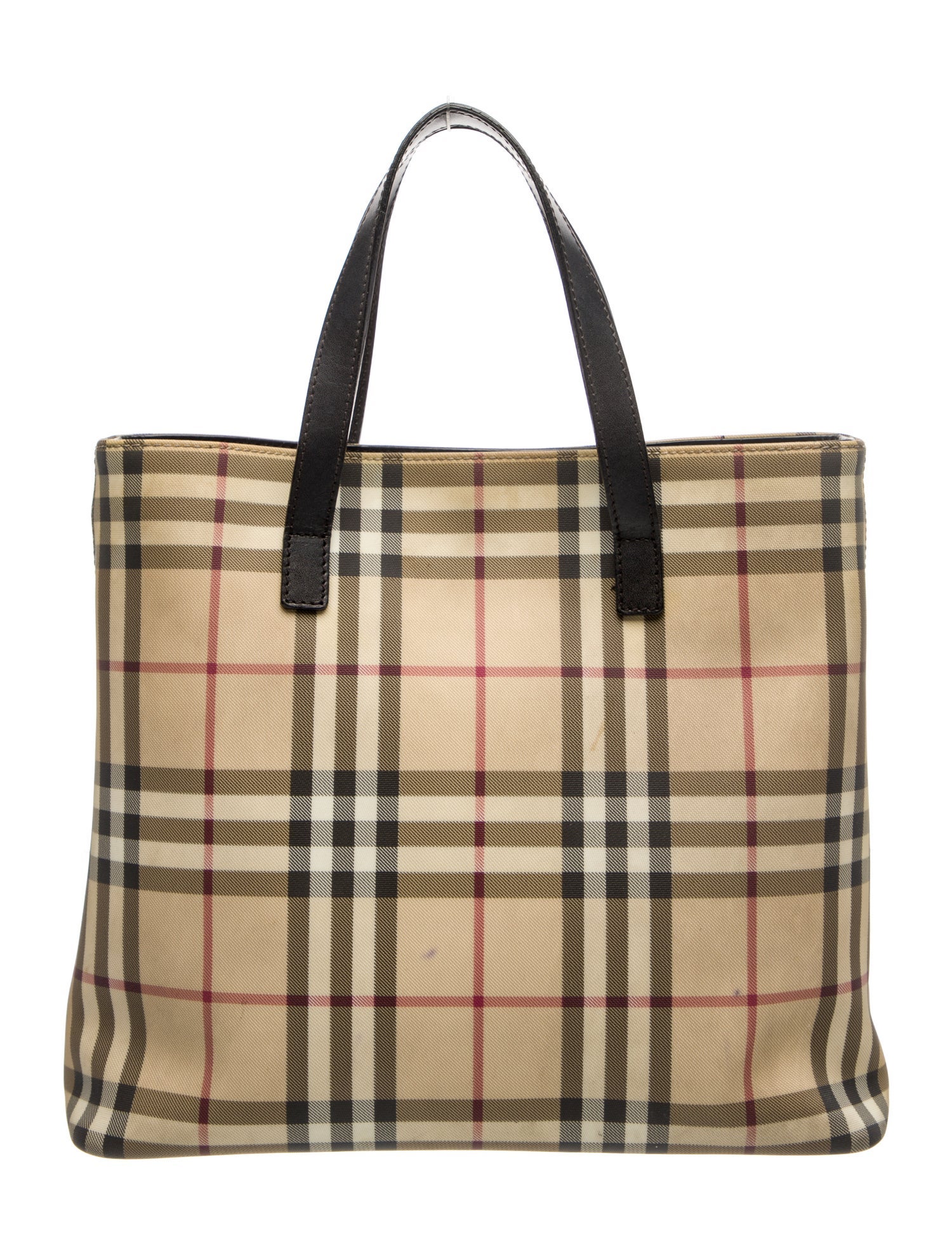 Burberry London Nova Check Top Handle Bag