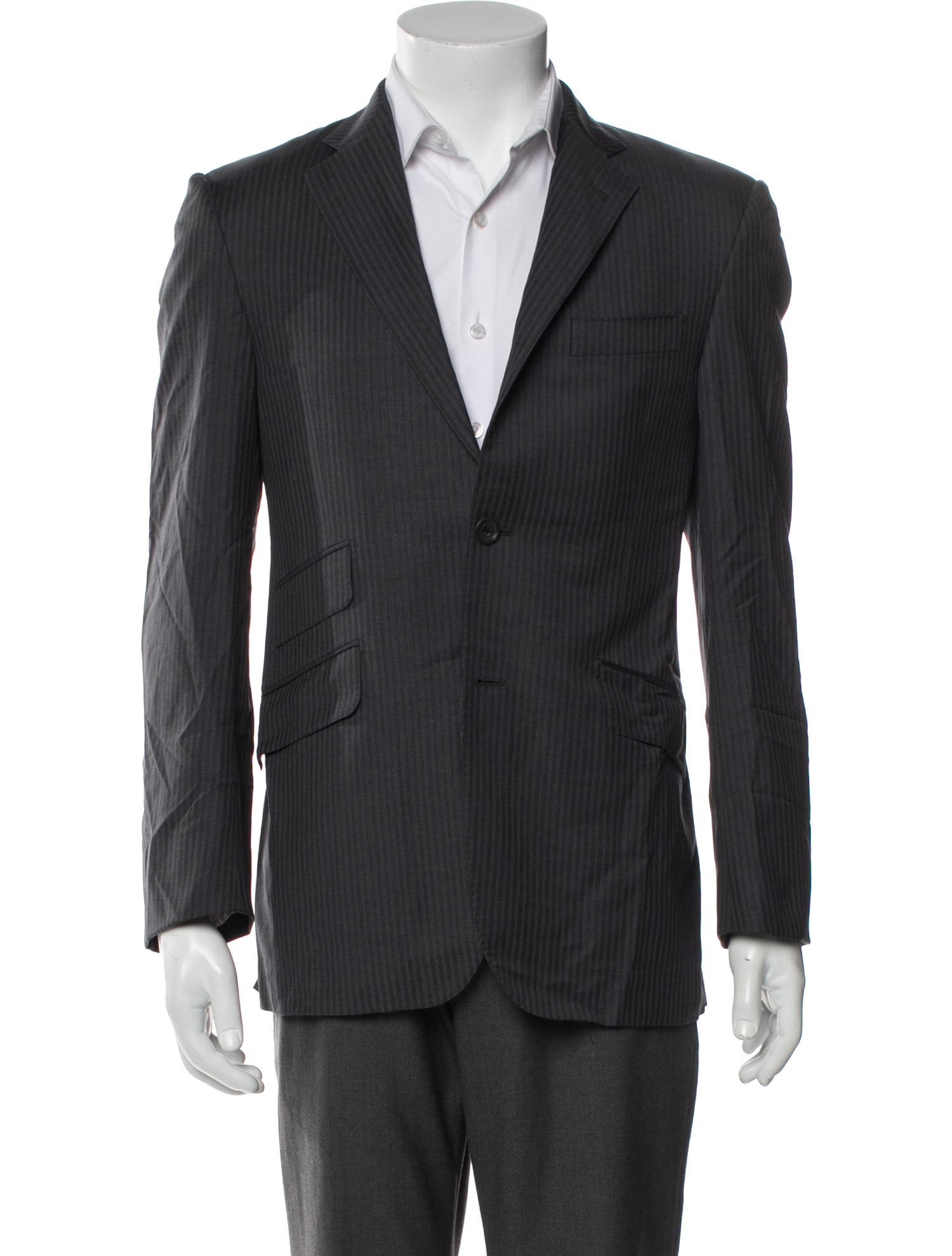 Burberry London Striped Blazer