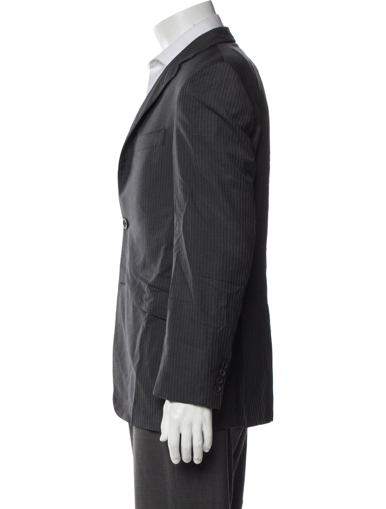 Burberry London Striped Blazer