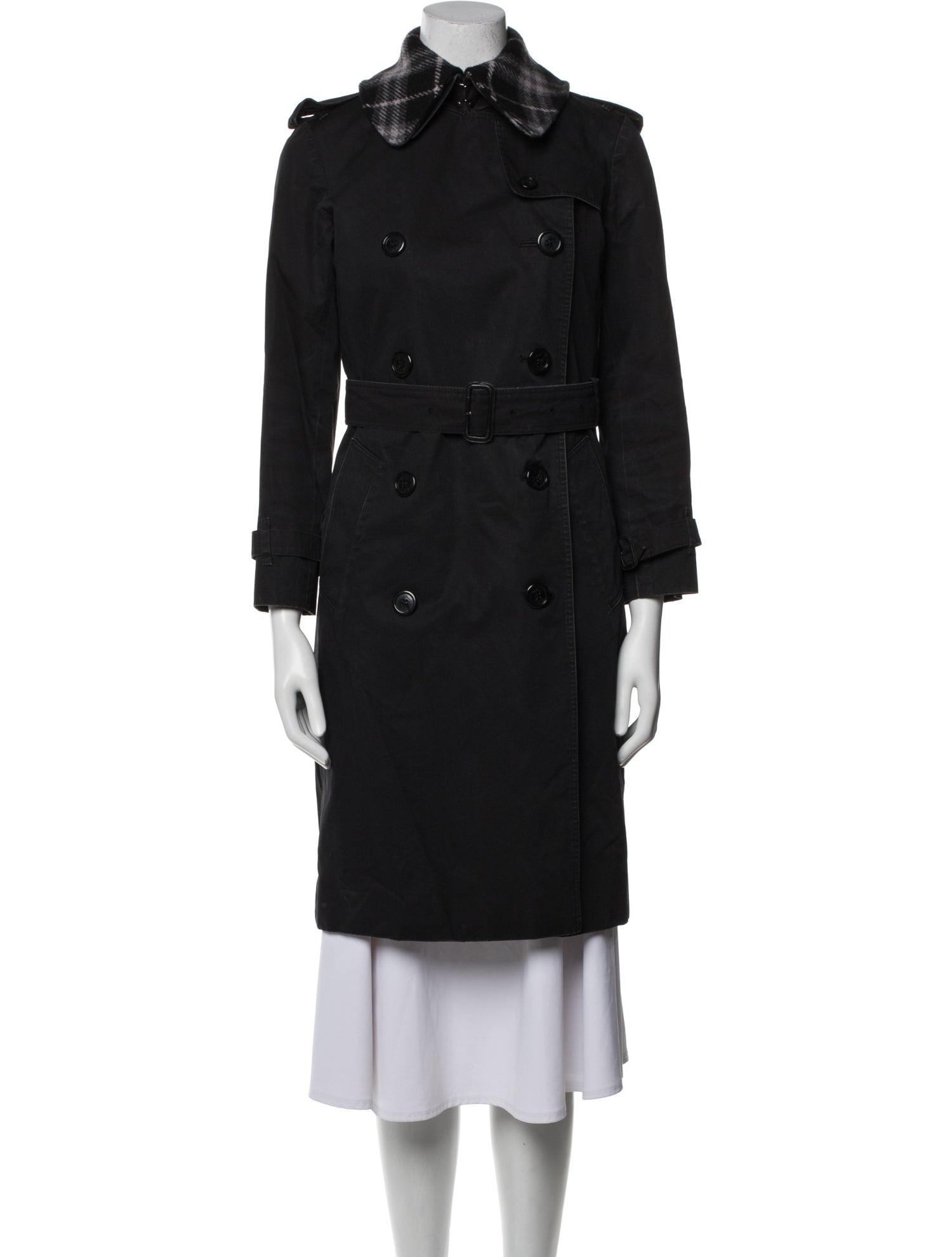Burberry London Wool Trench Coat