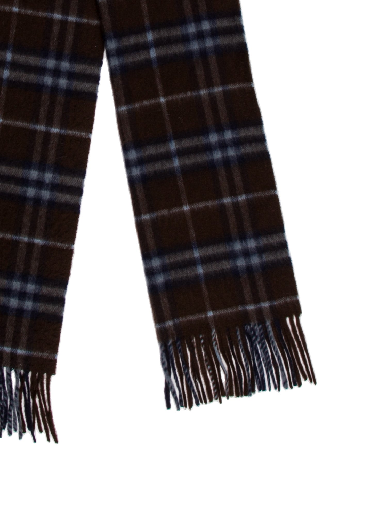 Burberry London Cashmere Striped Scarf