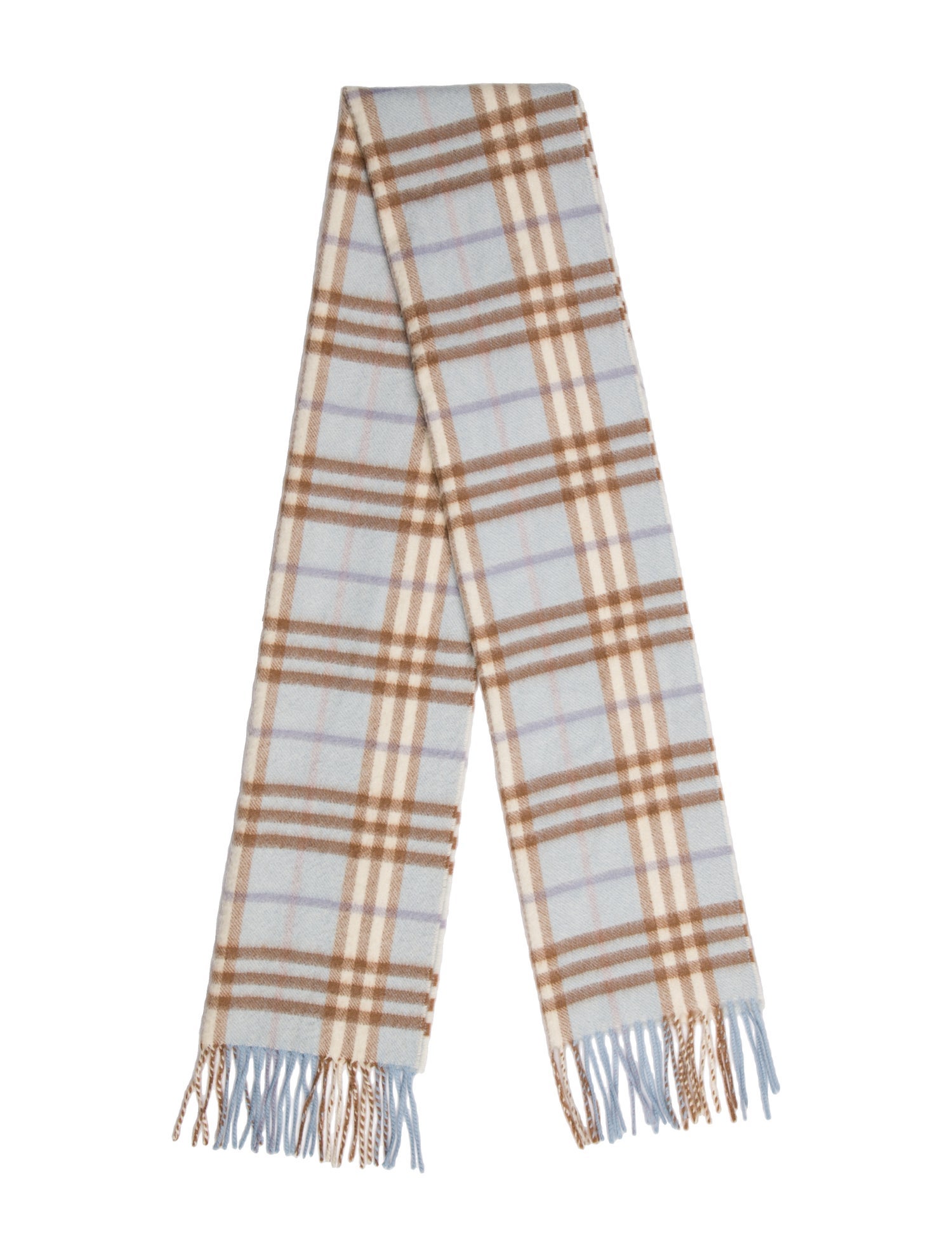 Burberry London Cashmere TB Monogram Scarf