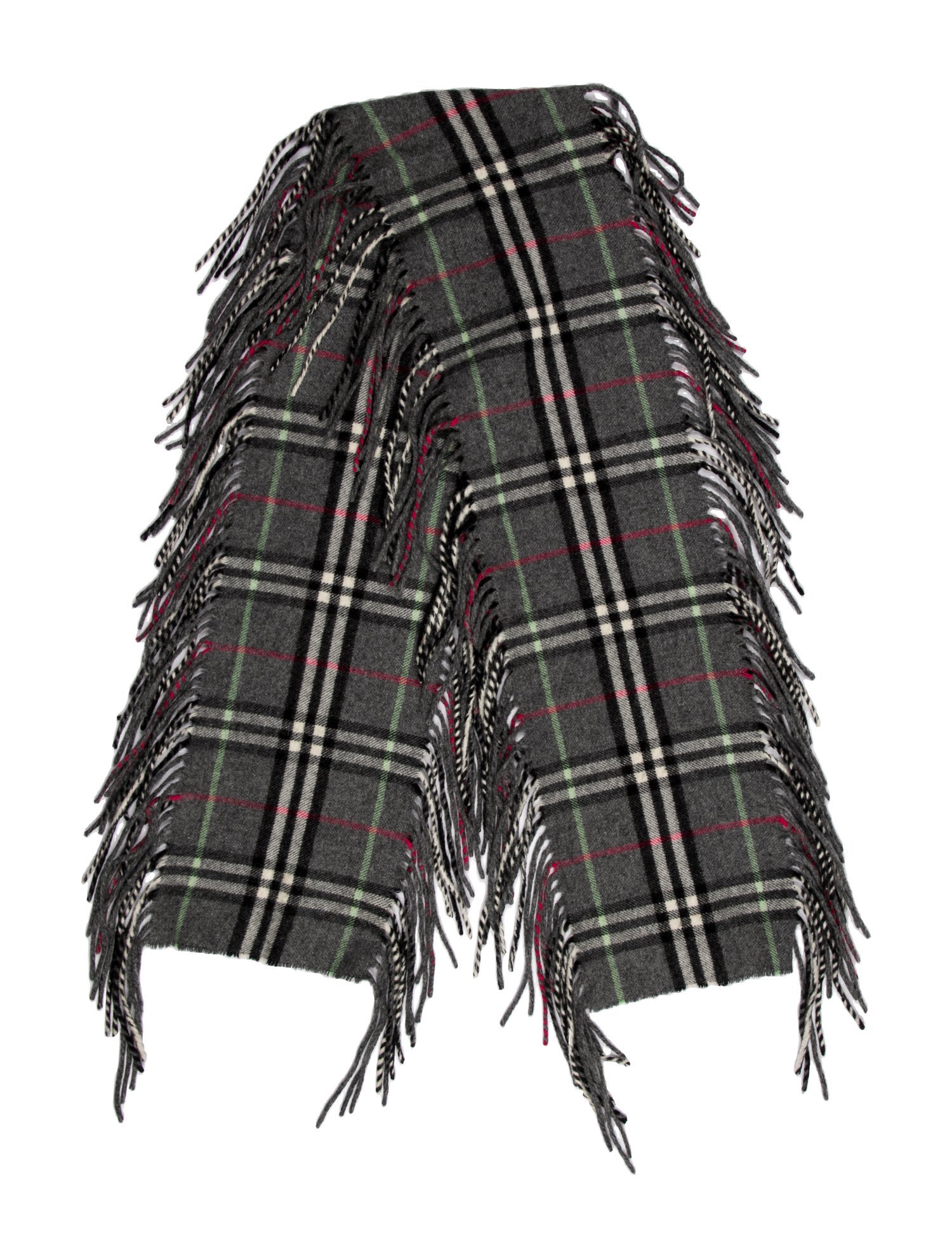 Burberry London Cashmere Nova Check Pattern Scarf