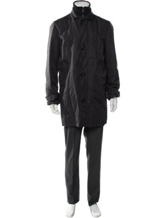 Burberry London Abstract Check Parka