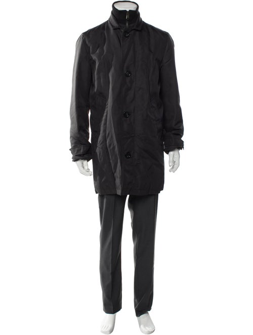 Burberry London Abstract Check Parka