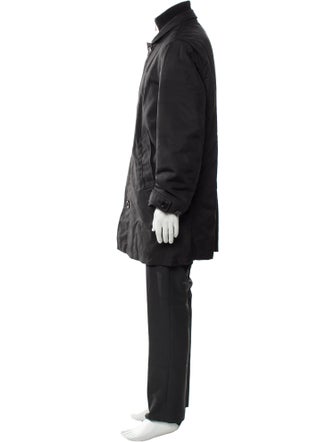 Burberry London Abstract Check Parka