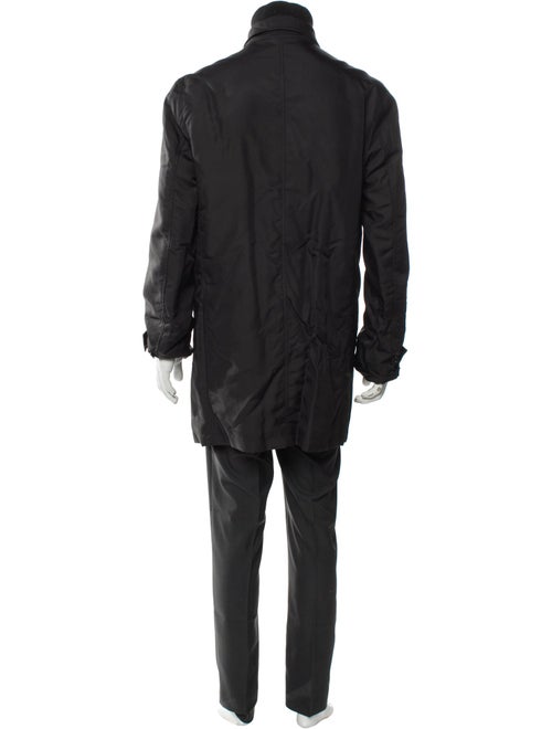 Burberry London Abstract Check Parka