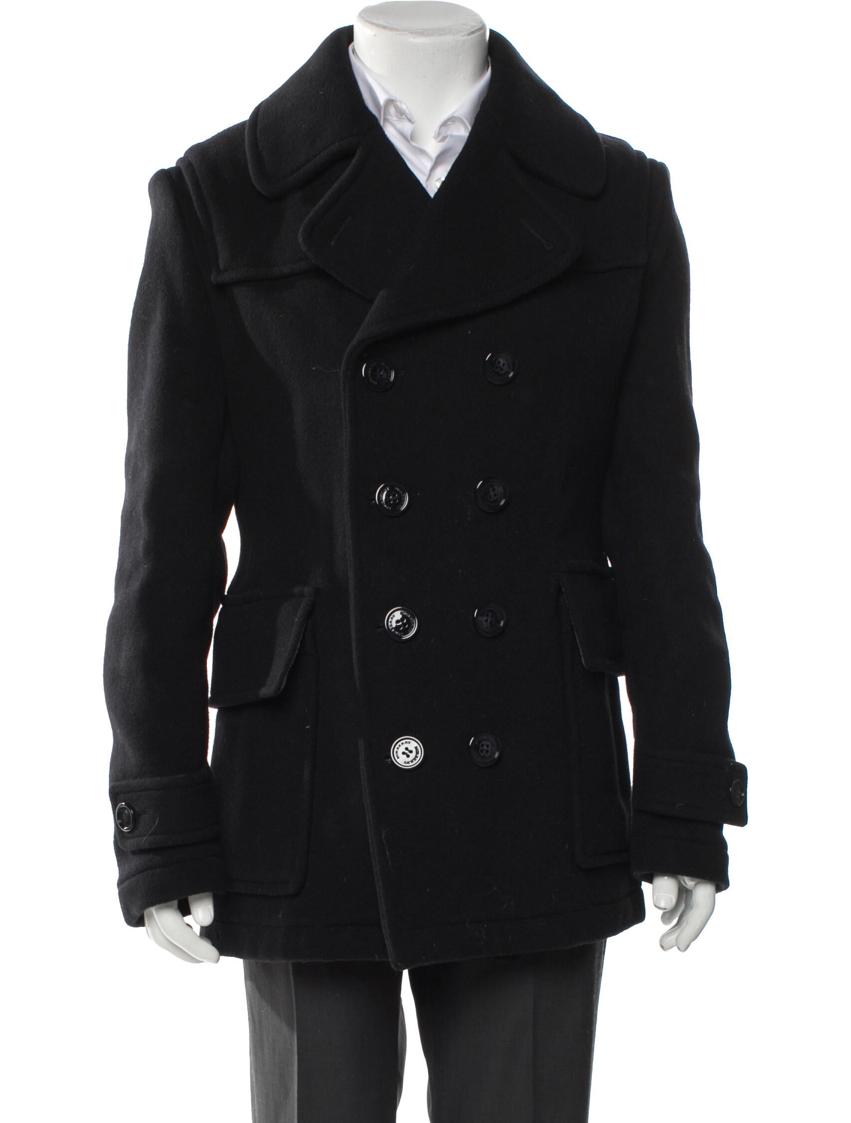 Burberry Wool Peacoat