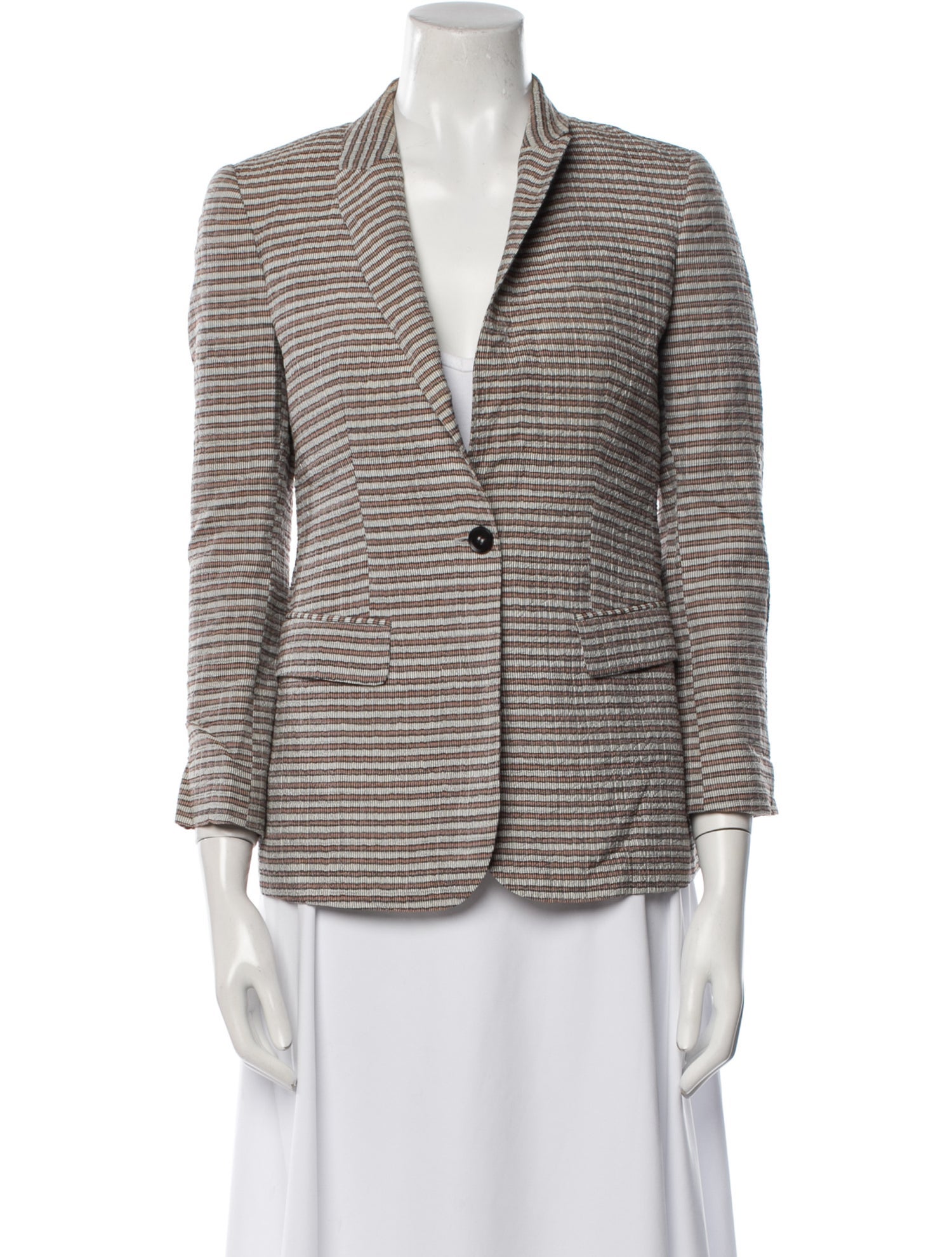 Burberry Prorsum Striped Blazer