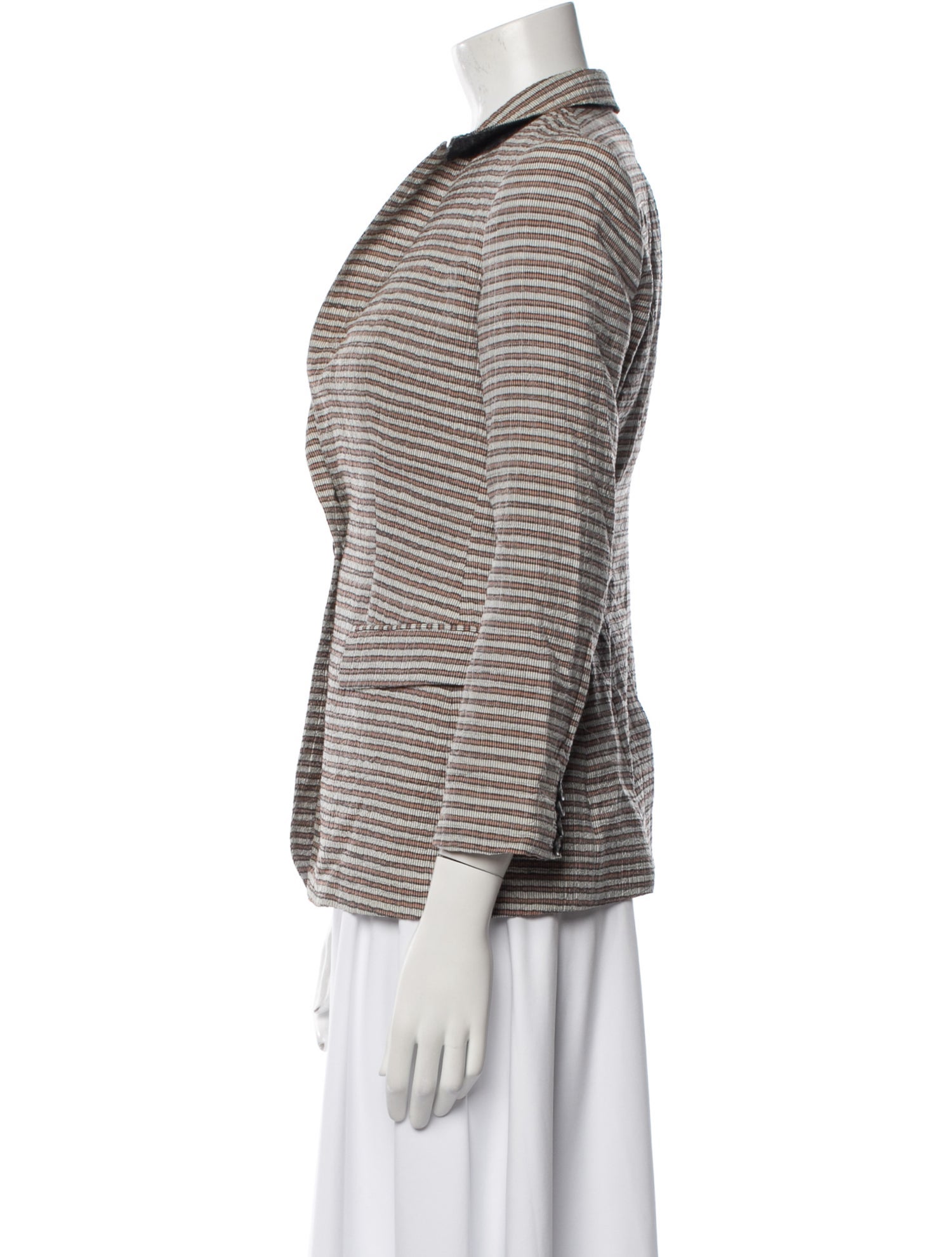 Burberry Prorsum Striped Blazer