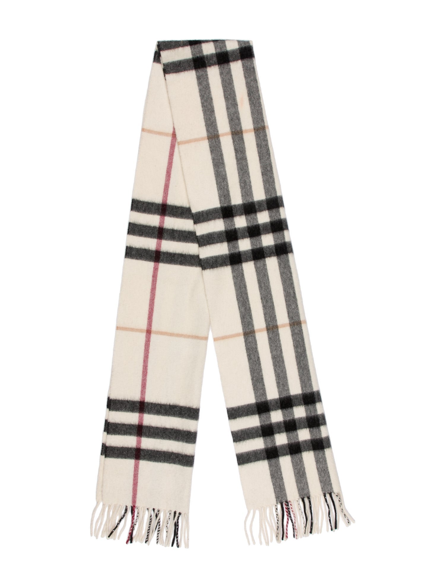 Burberry London Cashmere TB Monogram Scarf