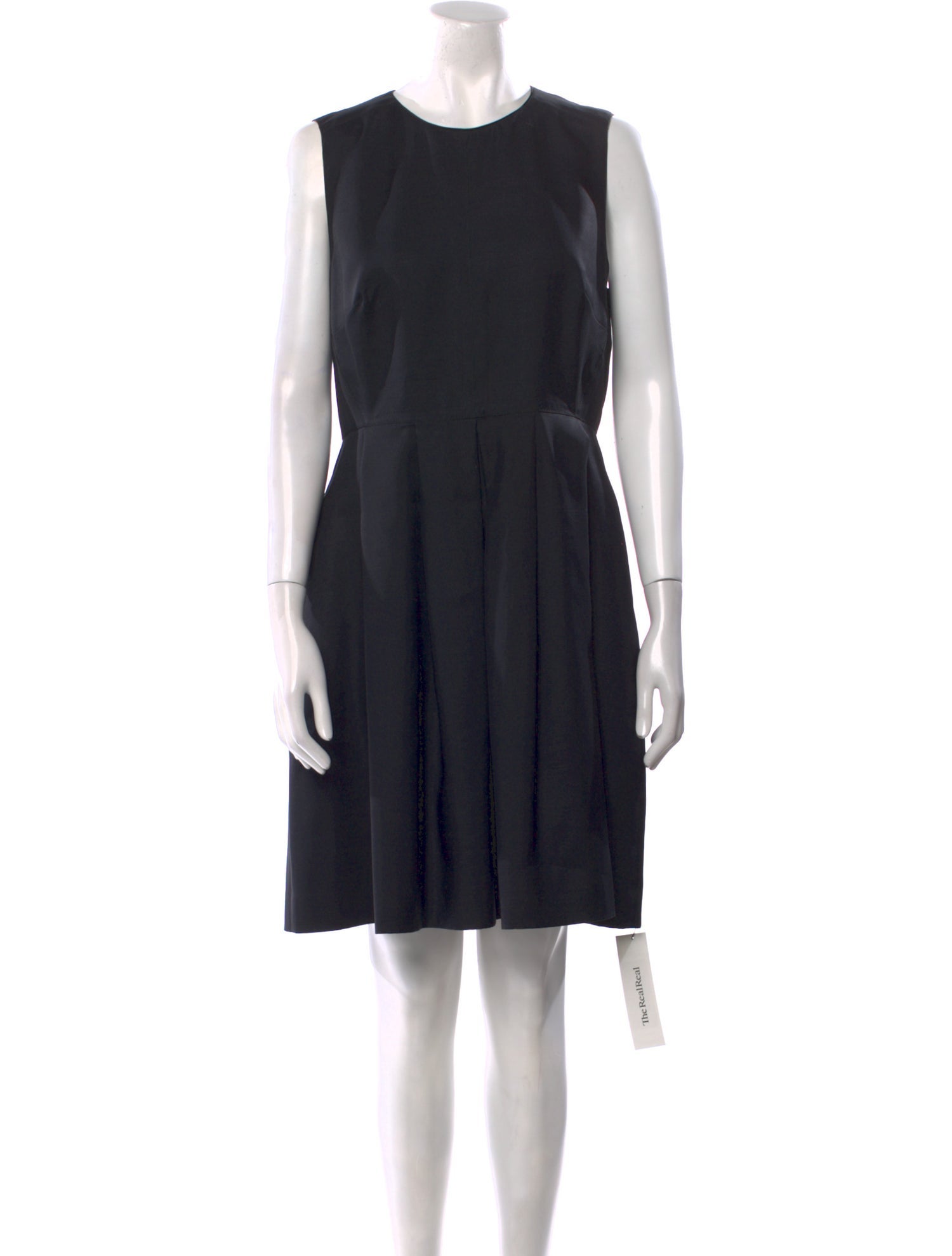 Burberry London Virgin Wool Knee-Length Dress
