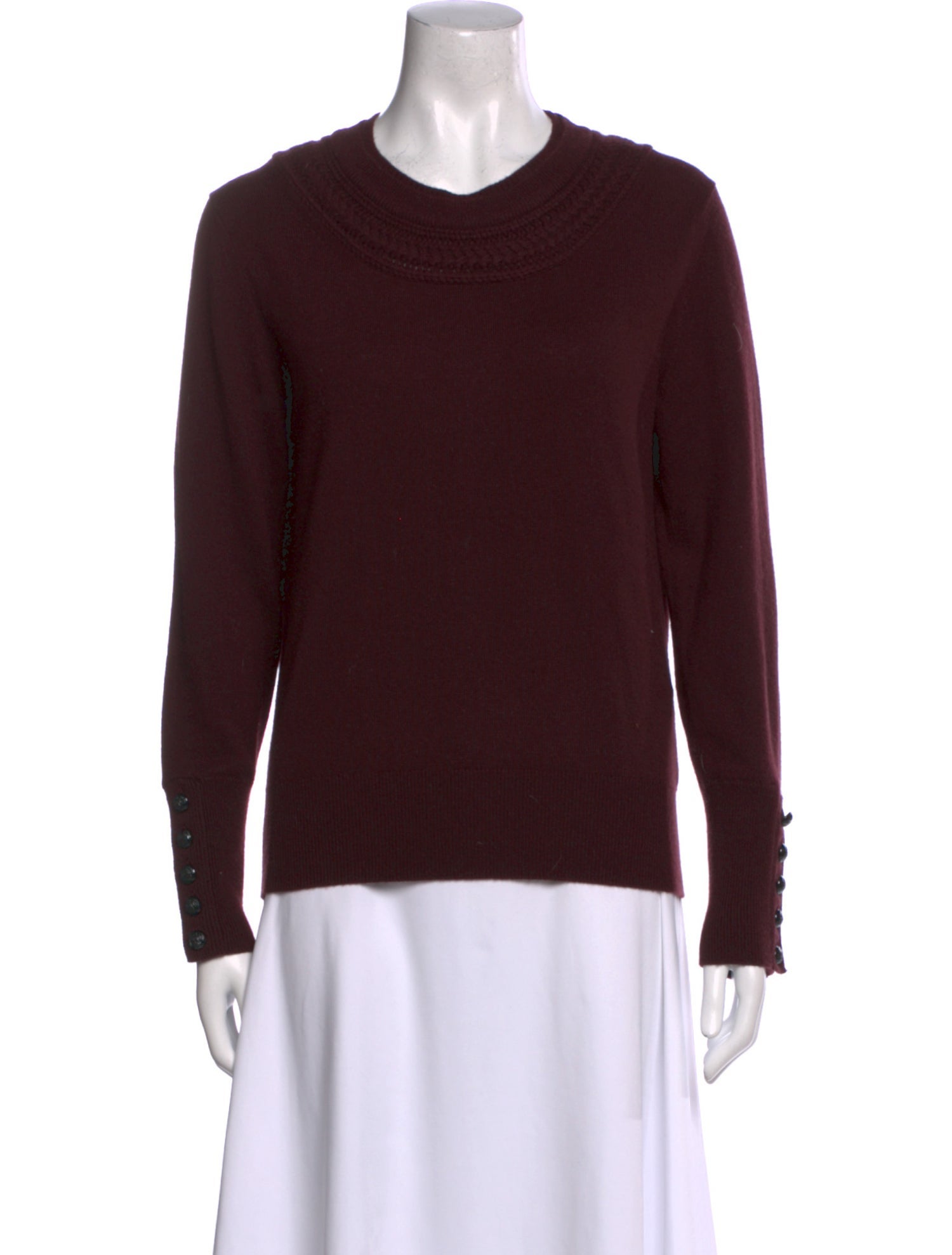 Burberry Cashmere Crew Neck Sweater