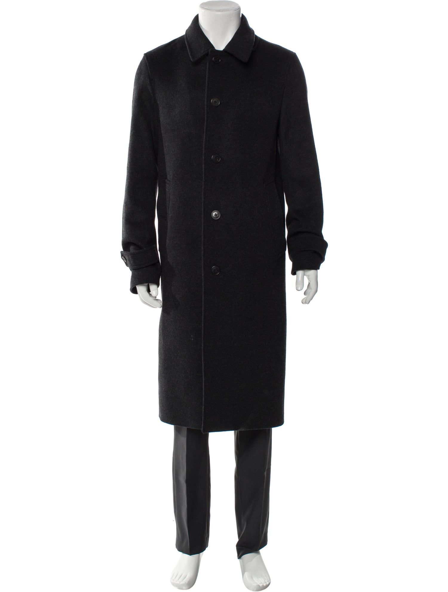 Burberry London Virgin Wool Overcoat