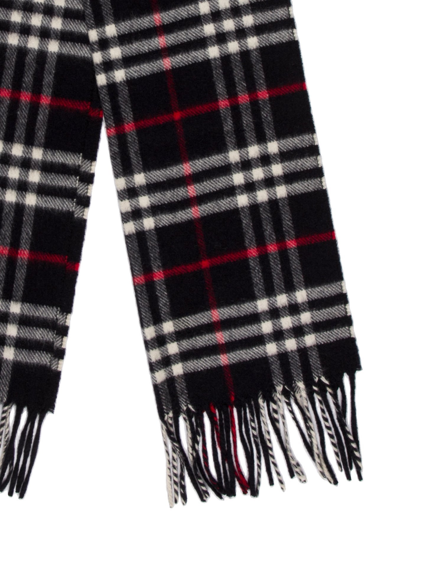 Burberry London Cashmere Striped Scarf