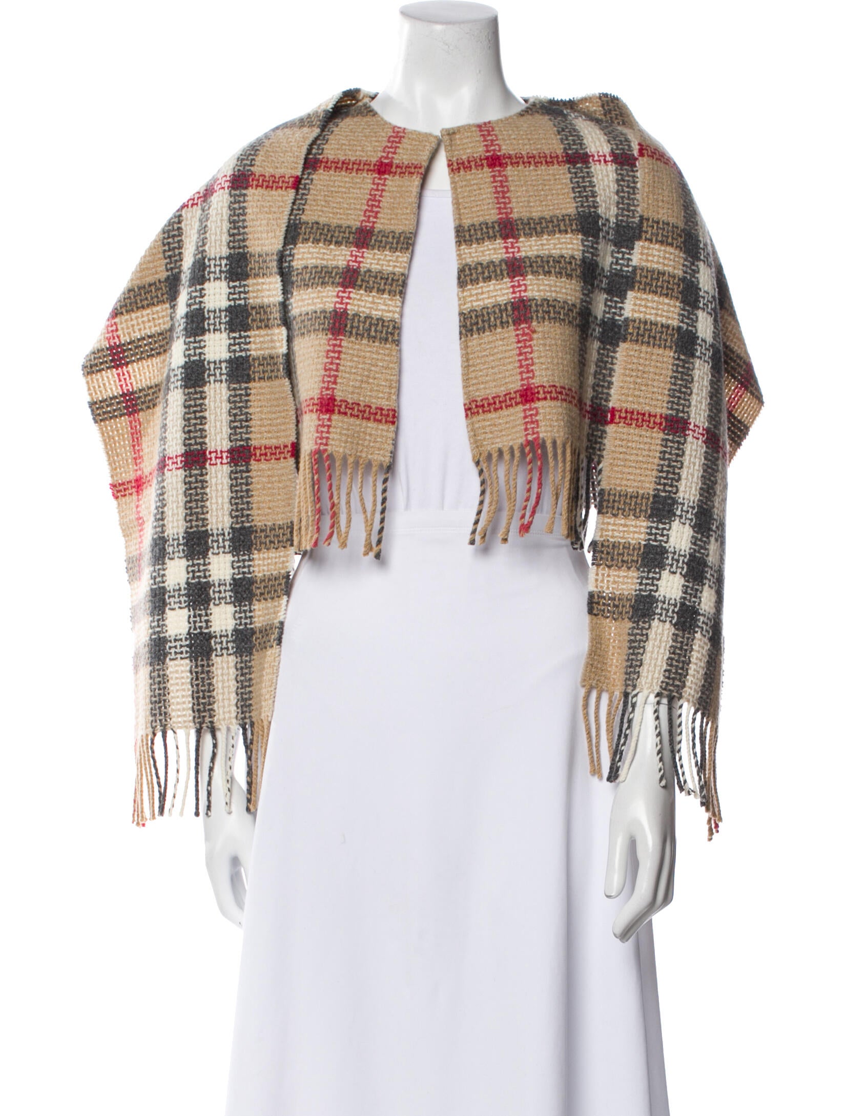 Burberry London Cashmere Striped Scarf