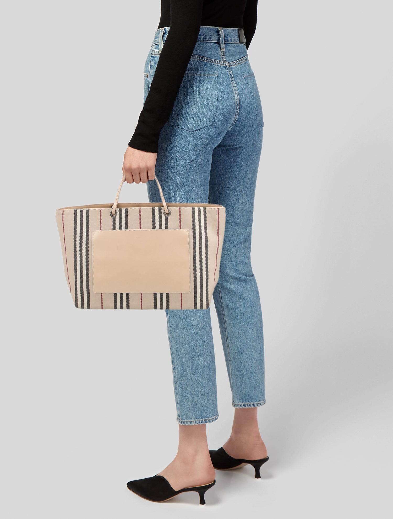 Burberry London Canvas Tote