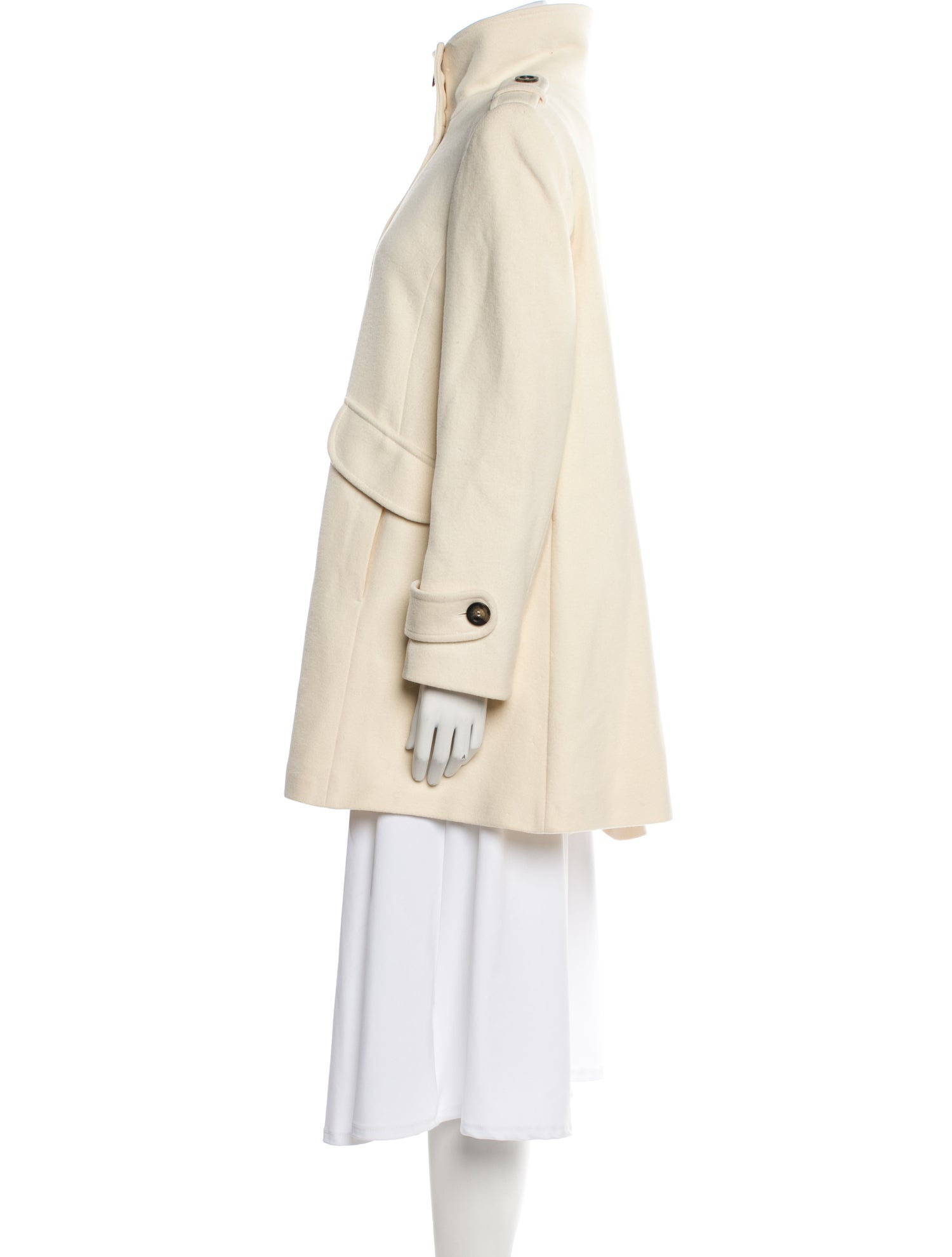 Burberry London Virgin Wool Peacoat